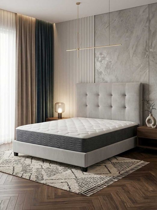 Cama de casal Estufada Berlim 150x190