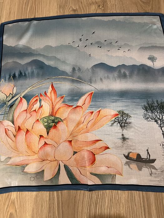 Jedwabna apaszka 100% silk