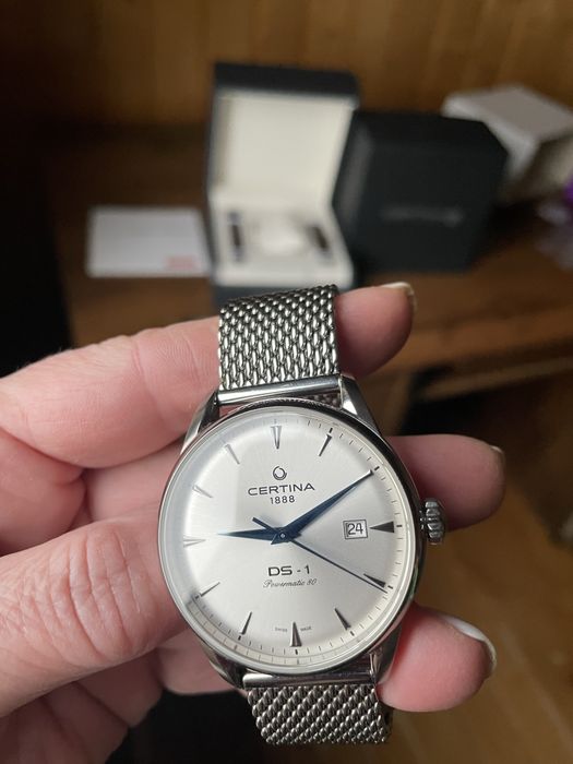 Механічний ГОДИННИК CERTINA DS-1 C029.807.11.031.02 + РЕМІНЬ