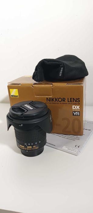 Obiektyw Nikon Nikkor 10-20mm f/4.5-5.6G VR AF-P DX