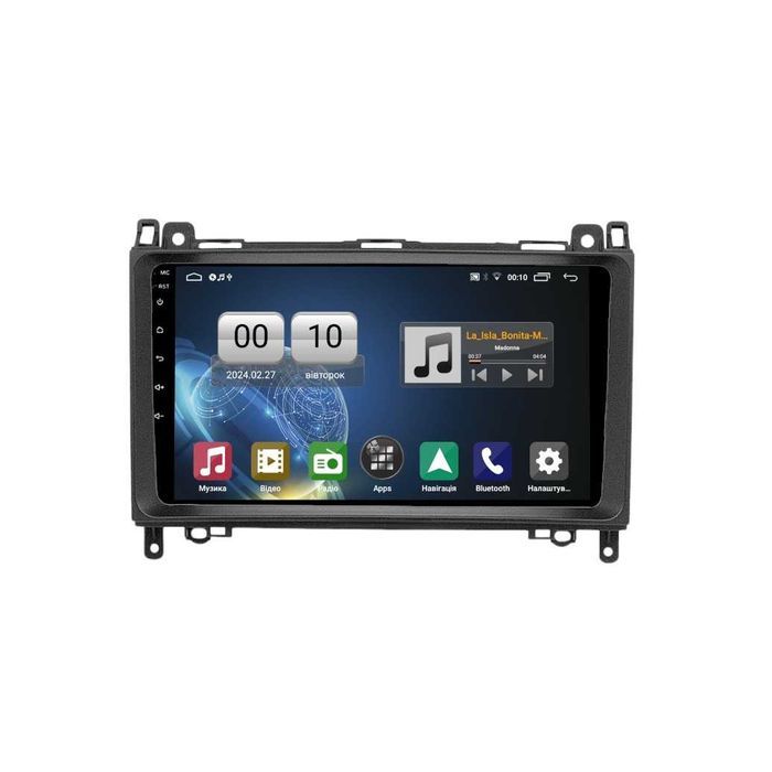 Штатна магнітола Mekede MercedesBenz Vito, Sprinter, Viano, BClassT245