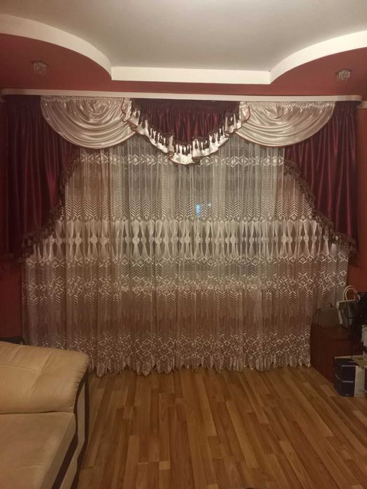 Продам ламбрикен 3 м, та 6м тюль