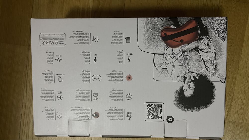 Almofada nova de massagens shiatsu Ale-Hop