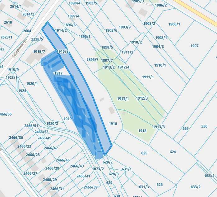 Działka budowlano-usługowa