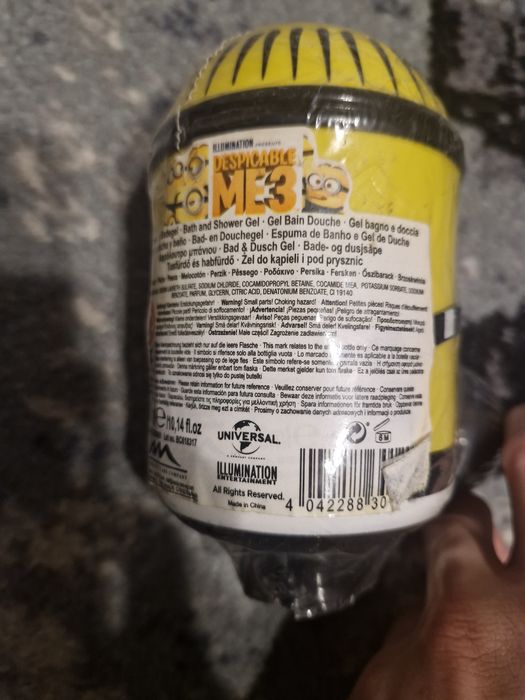 Żel do kąpieli Figurka Minionki Jak ukraść księżyc