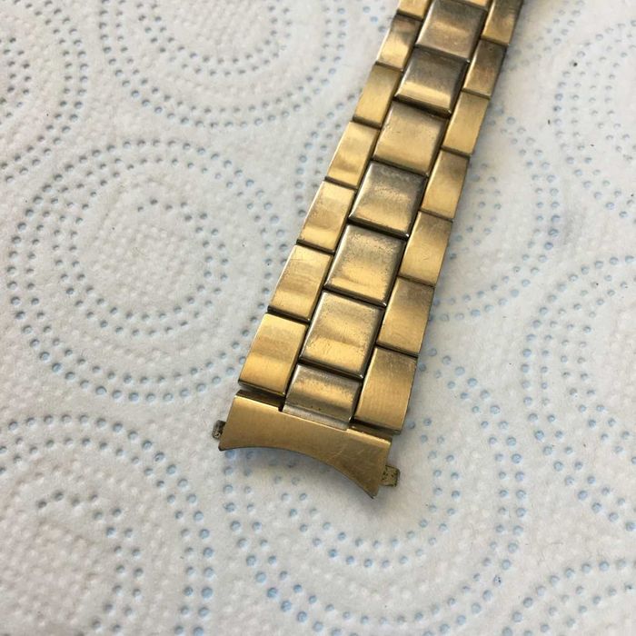 OMEGA Duchess USA 1/40 10K RGP Trim bransoleta używana, brak jednej końcówki