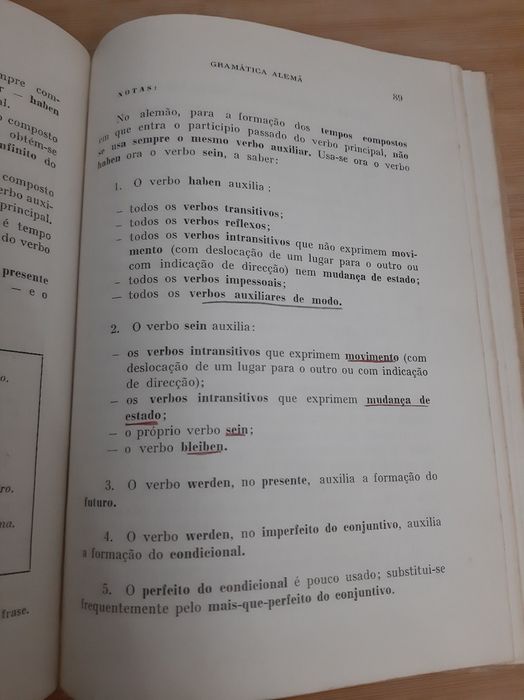 Gramática elementar da língua Alemã  Martinho Vaz Pires