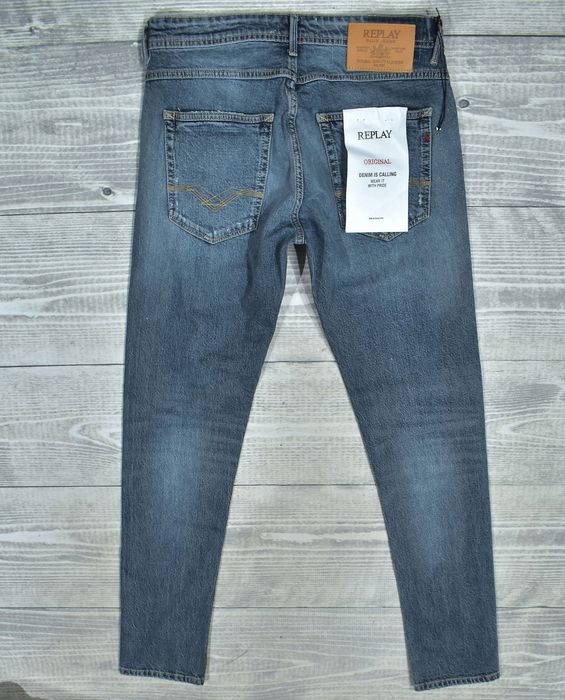 Replay Willbi Regular Slim Fit Jeansy Męskie W31 L32