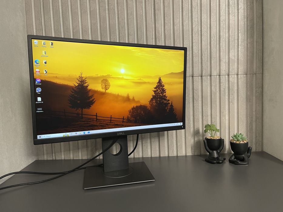 Поворотний Монітор 24 дюйми DELL P2417H full hd