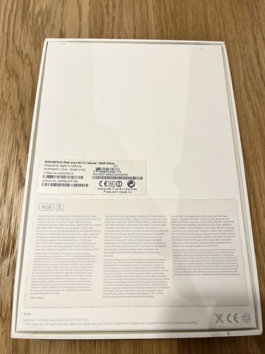 iPad mini wi-fi cellular 16 GB