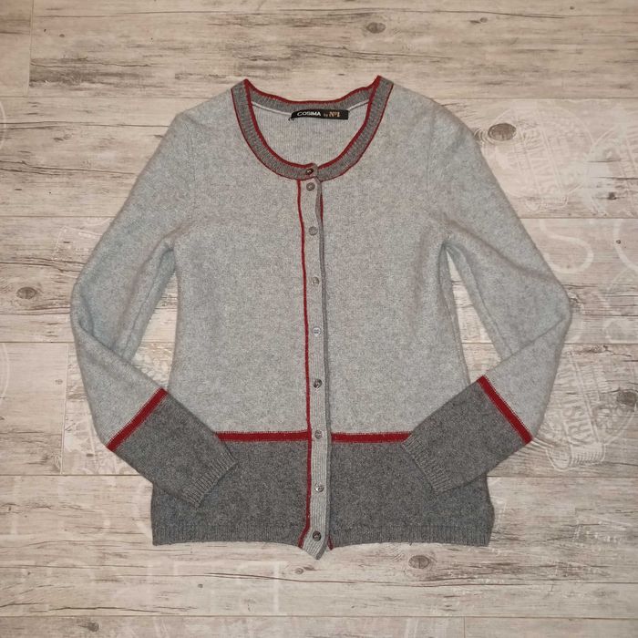 COSIMA by No 1 kardigan wełna kaszmir inne zgrabny dla M/L