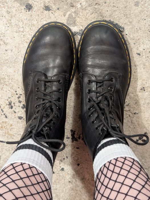 Dr. Martens 39 размер черные ботинки / доктор мартинс / мартинсы