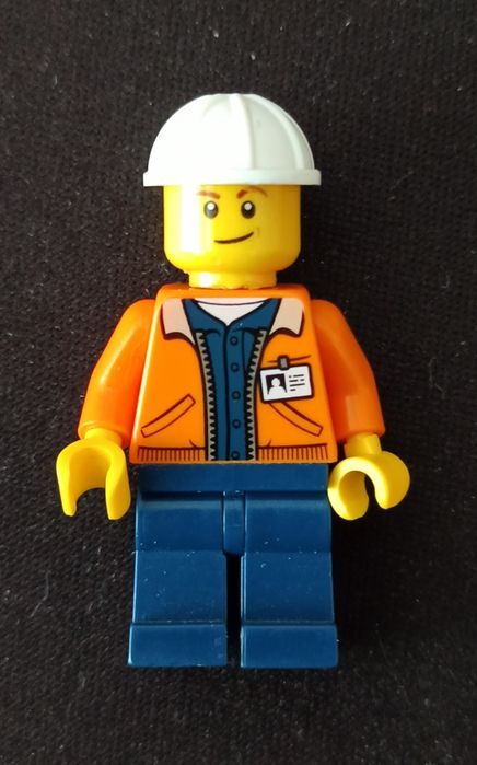 Lego minifigurka cty0849 operator górnik