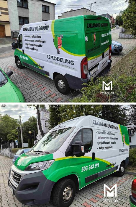 reklama na aucie, oklejanie samochodów, łodzi, jachtów, kamperów, tir