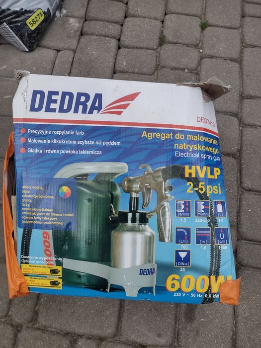 Pistolet/agregat malarski Dedra