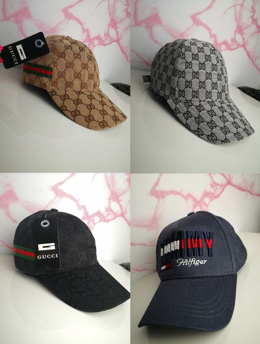 Czapka z daszkiem Gucci Th nowe wzory unisex