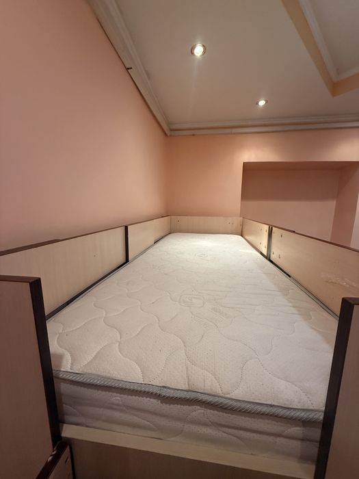 Двоярусне ліжко з диваном 150×200