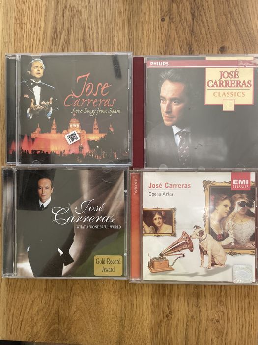 Jose Carreras 4 płyty CD oryginalne stan bdb cena za komplet opera