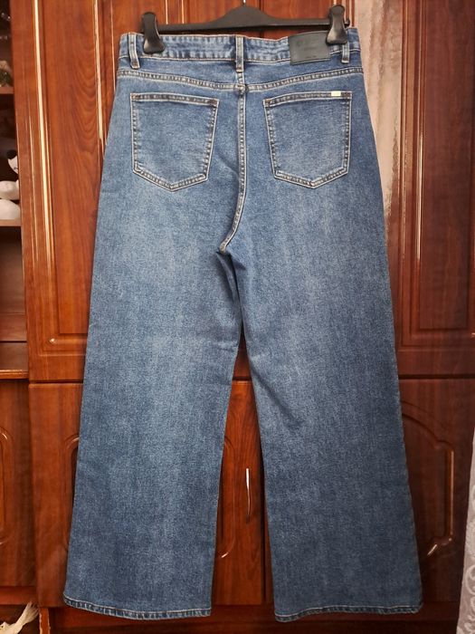 Джинсові штани палаццо