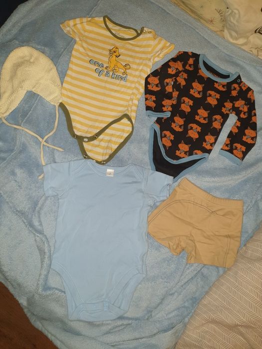 Paka ubrań 68 chłopiec