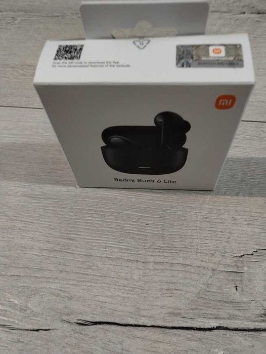 Słuchawki dokanałowe Xiaomi Redmi Buds 6 Lite ANC czarne