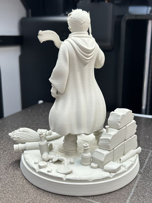 Estátua / Figura Harry Potter Colecionável (Para Pintar)