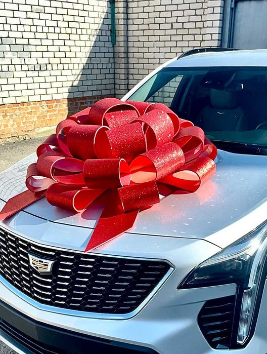 Люкс Бант на машину подарок (1метр: видео)