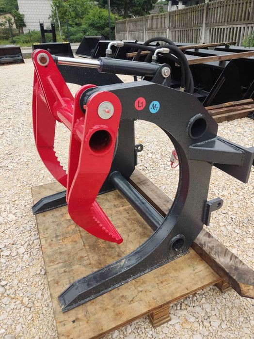 Chwytak do kłód drewna nowy Ściskacz krab Volant solidny DOSTAWA