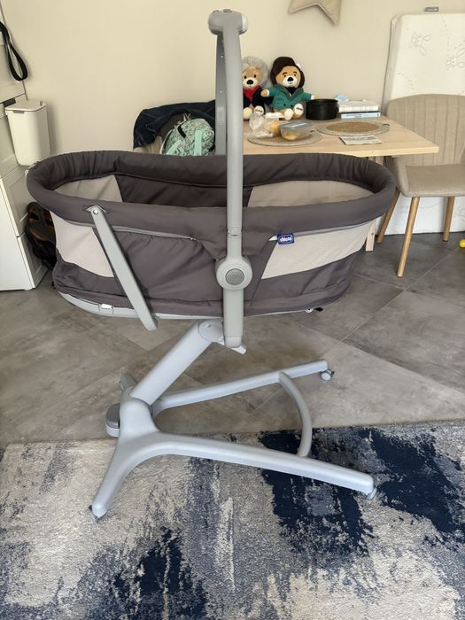 Chicco Baby Hug Air 4w1 – wielofunkcyjne łóżeczko dziecięce - Dark Grey