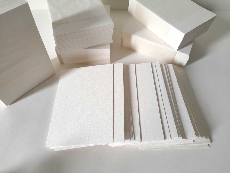 Pack de 40 Cartões de Aguarela para ACEO ATC, Lote de Papel