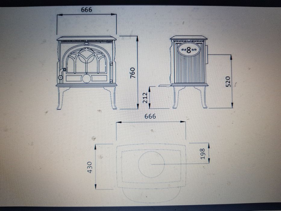 Jotul 8 piec kominek koza tylko DEAKORACJA