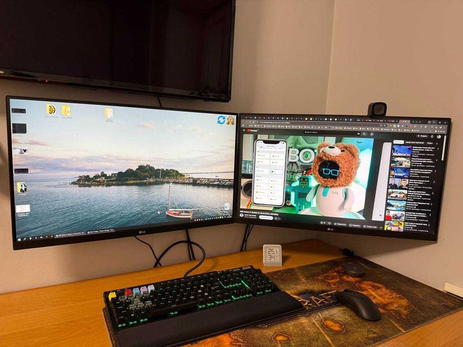 Монітор 27" LG UltraGear 27GL650F-B (2шт)