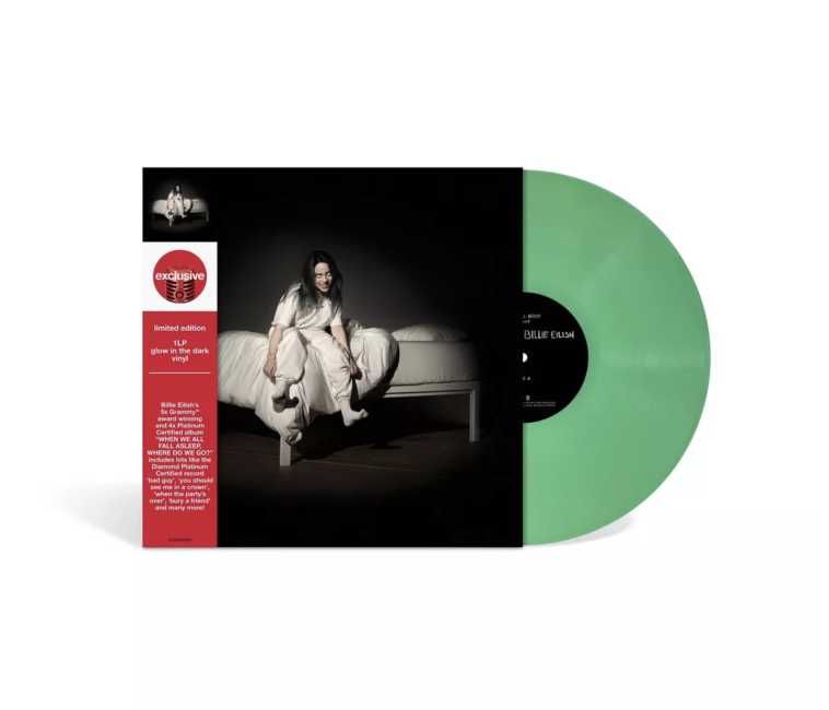 Billie Eilish – When We All Fall Asleep Where Do We Go? Glow In The Dark Vinyl [1LP].