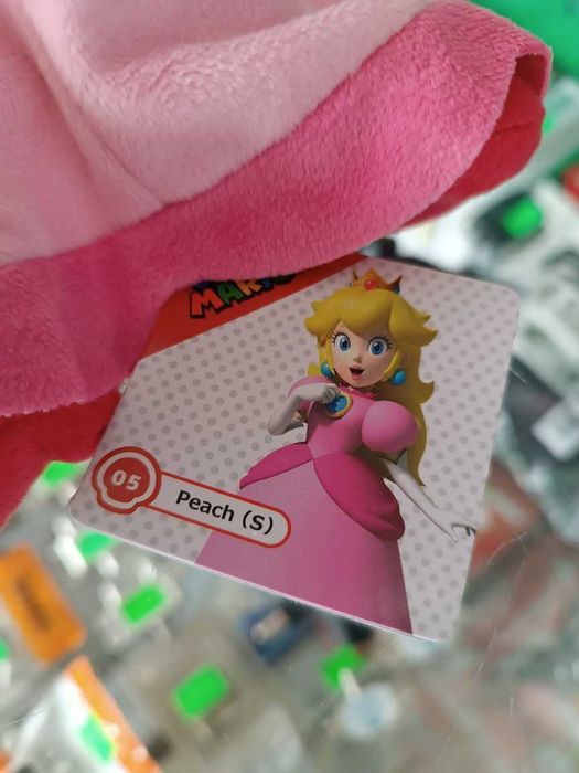 PROMO:Peluche Princess Peach Super Mario Nintendo 25cm
