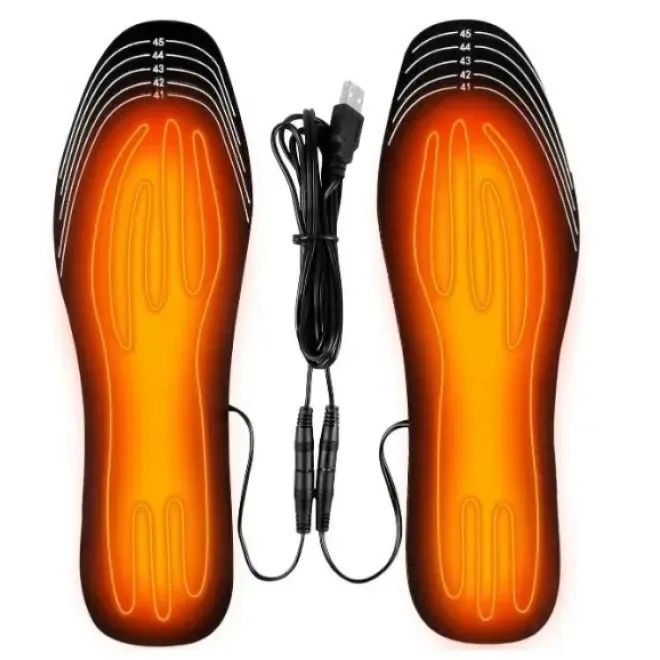 ЦЕНА БЫЛА 500!Электростельки ,стельки с подогревом Usb женские мужские