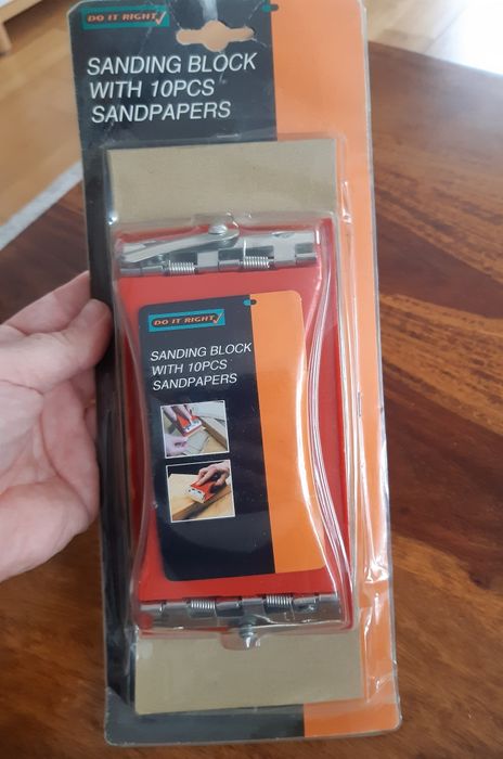 Blok, klocek szlifierski do ręcznego szlifowania