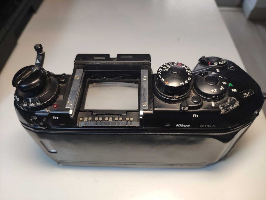 Nikon F4 Avariada para peças máquina fotográfica reflex
