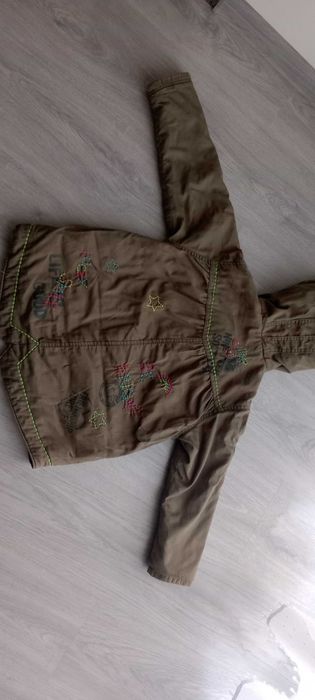 Kurtka next khaki 110cm,4/5 lat