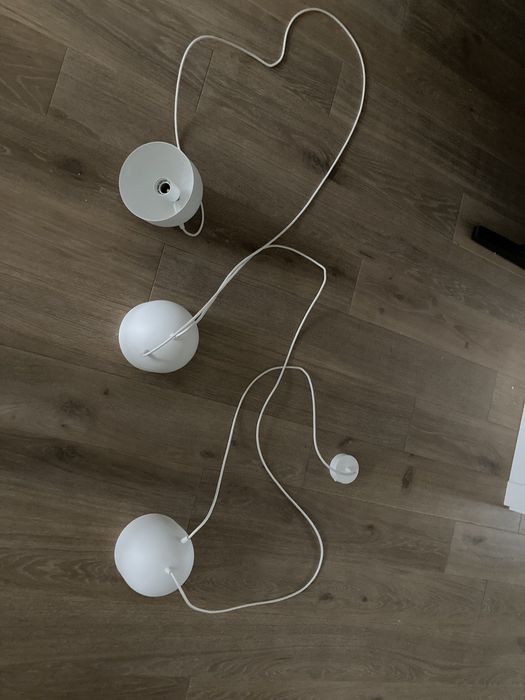 Lampa sufitowa biała