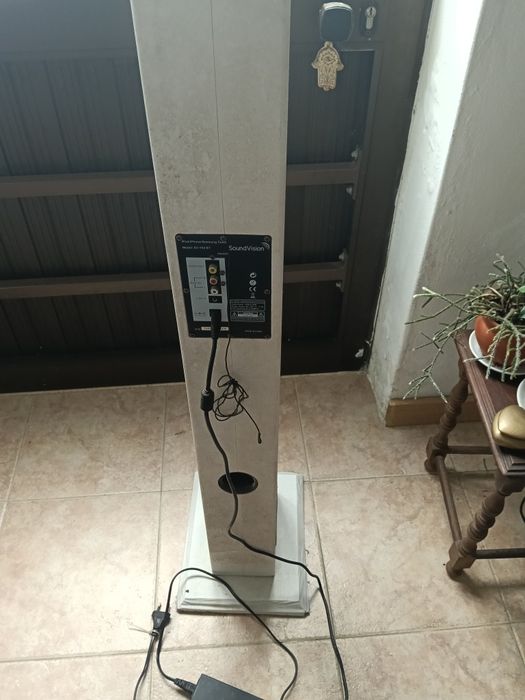 Coluna de som com bluetooth entrada auxiliar