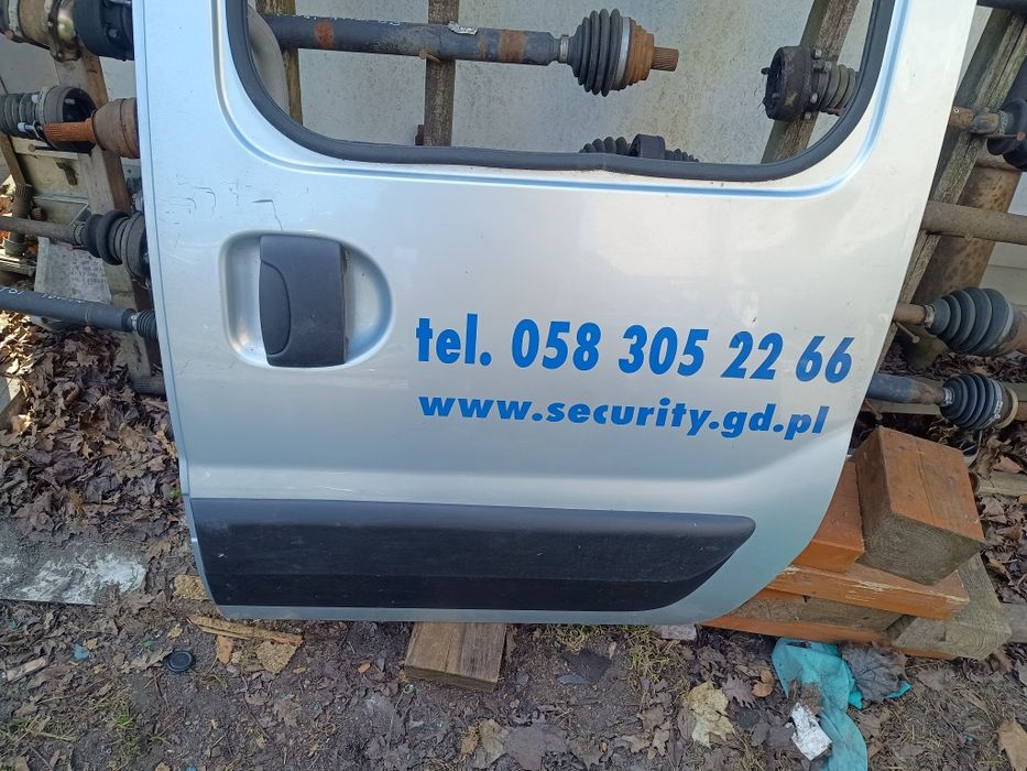 Drzwi przesuwne prawe lewe  renault Kangoo I lift oryginał
