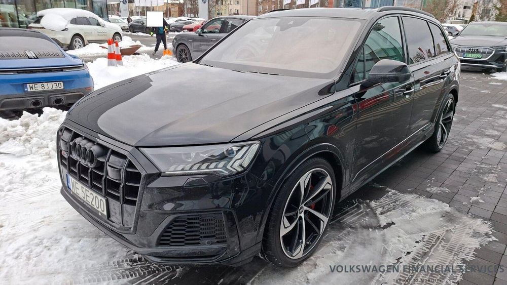 Audi SQ7 | MATRIX HD | Tylna oś skrętna | Masaże i Wentylacja | ACC | B&O |360°