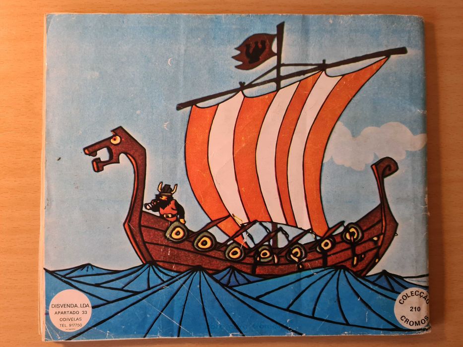 Coleção de cromos completa "Vickie o Viking"
