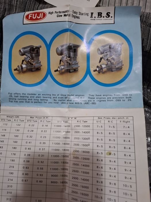Motor gasolina miniatura (aeromodelismo)