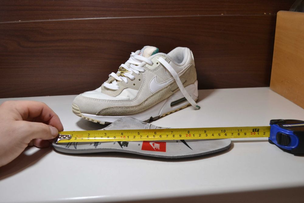 nike air max 90 se 42р кроссовки кожаные оригинал