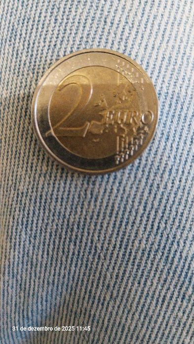 Moeda 2 euros Comemorativa França