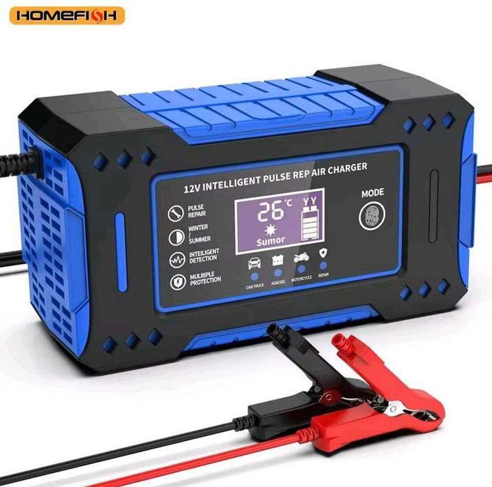 Зарядное устройство Зарядний пристрій для авто 12V 6A