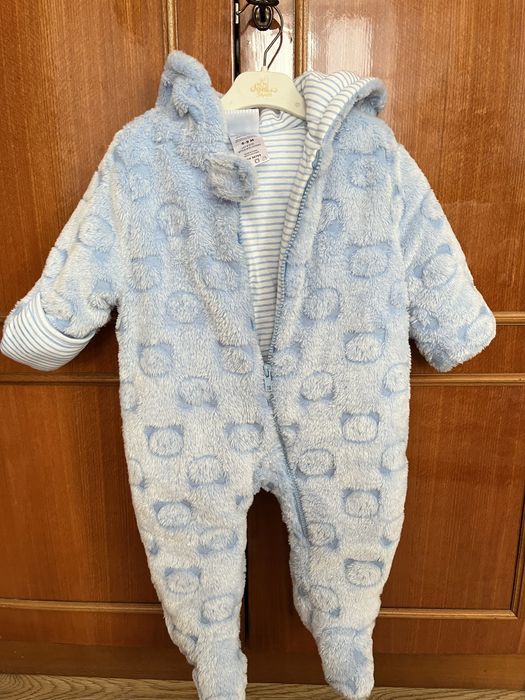 Теплий зимовий комбінезон