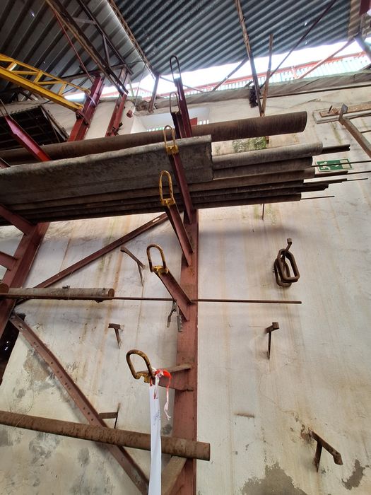 Estrutura de ferro de arrumação (N.° 8) - Usado