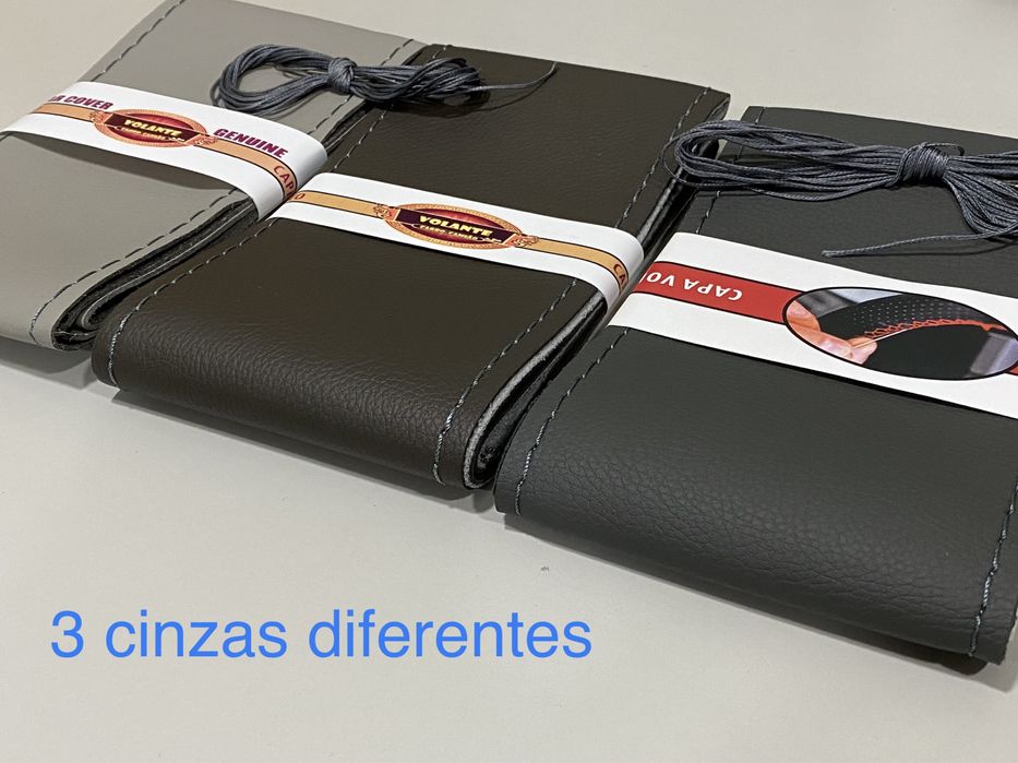 Kit Forrar Volante pele genuína